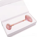 Jade Facial Massager Scraping Board Rose Quartz Roller